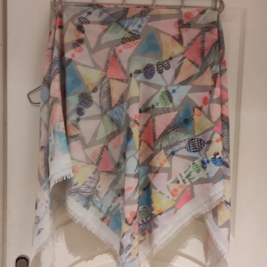 روسری نخی قواره بزرگ نو