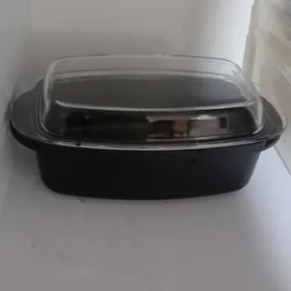 ماهیتابه با درب پیرکس
