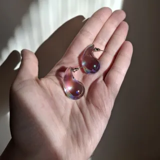گوشواره قطره اشک وارداتی