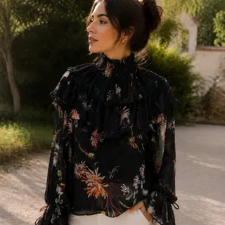 شومیز حریر اورجینال