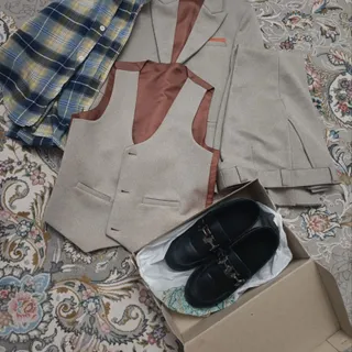 کت وشلوار پسرانه هدیه دار