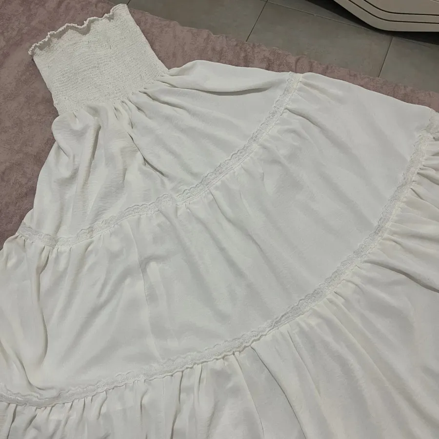 پیراهن دکلته چیندار