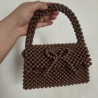 کیف مرواریدی مجلسی