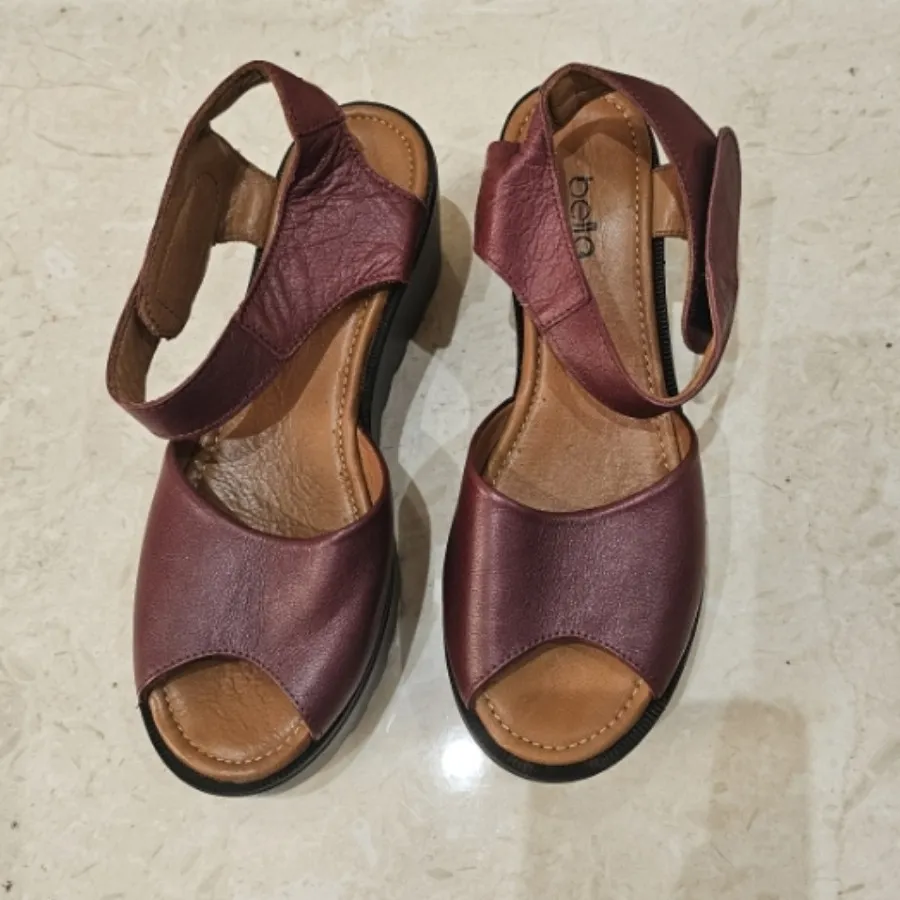 صندل لژدار چرم Bella اصل