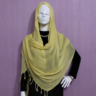 شال نخی زرد Tobtex