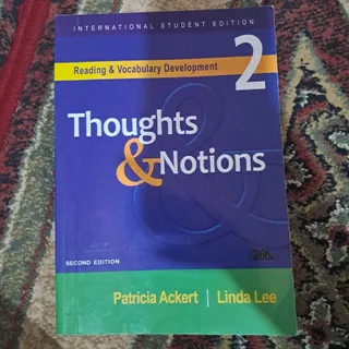 کتاب thoughts and notion2