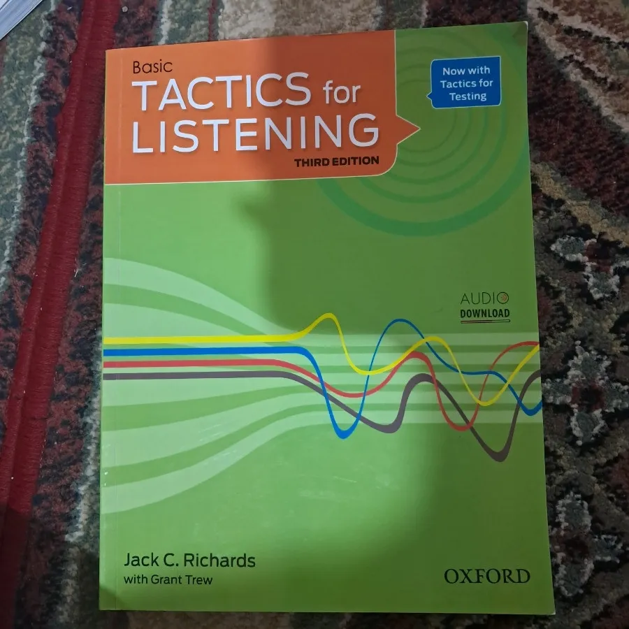 کتابtactics for listening