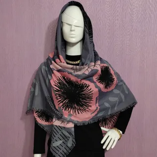 روسری نخی ژاکارد
