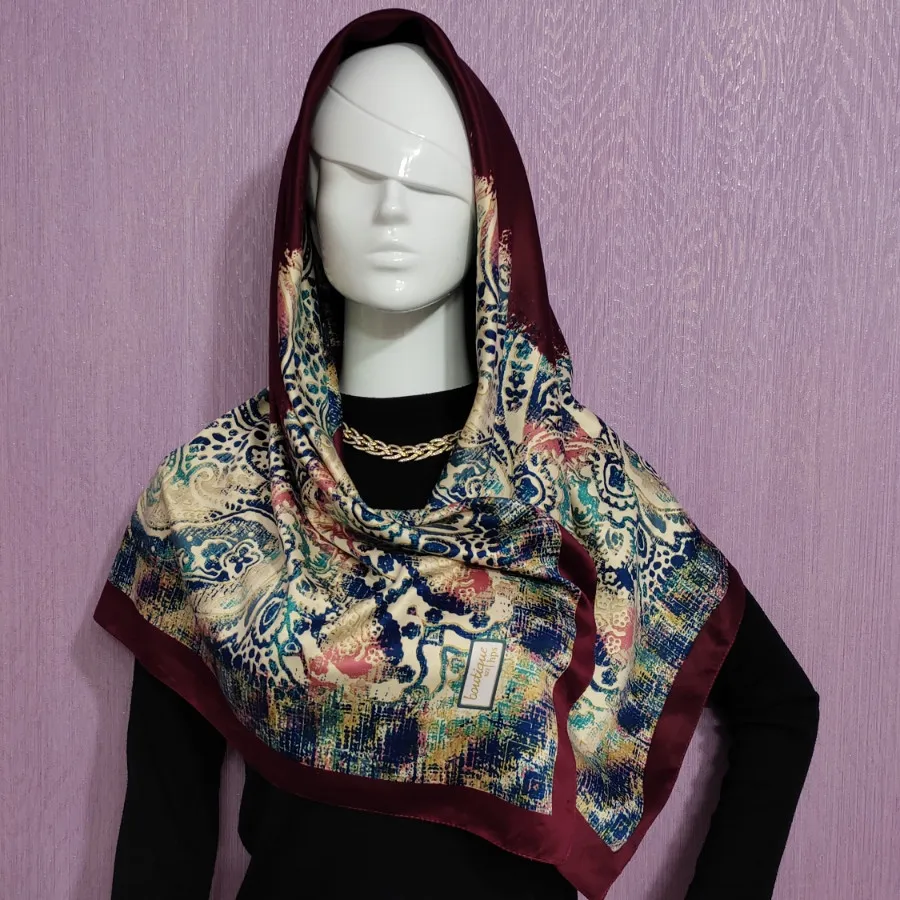 روسری ساتن برند Boutique