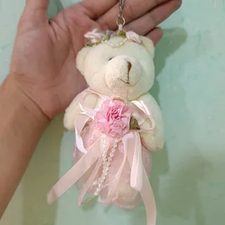 عروسک خرسی آویزی کیوت