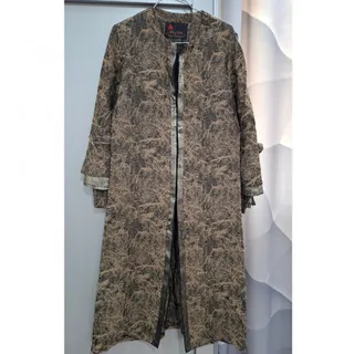 مانتو ژاکارد سنگدوزی