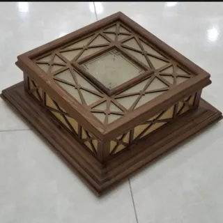 لوستر چوبی سقفی  برند نو