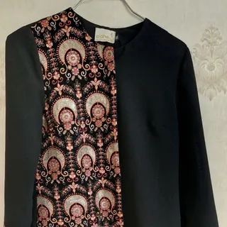 مانتو مجلسی مشکی