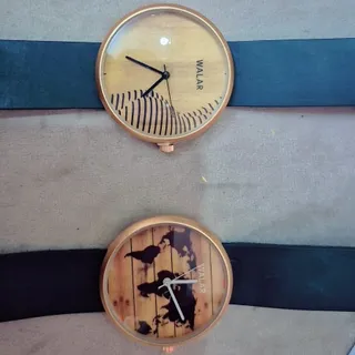 ساعت جدید طرح چوب