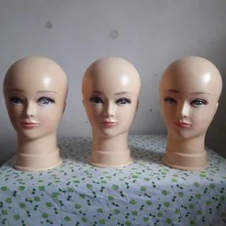 ?3عددکله مانکن بدون مو