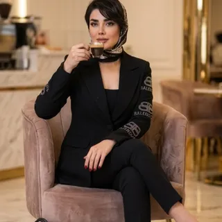 مانتو مشکی