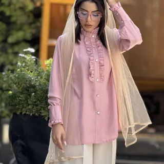 شومیز کرپ حریر شاین