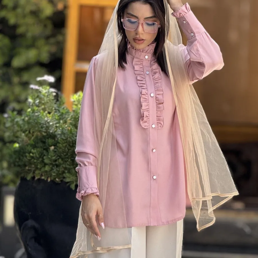 شومیز کرپ حریر شاین