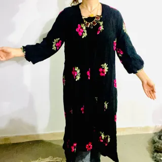 مانتو گلدوزی مزونی