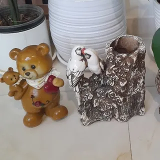 دو عدد مجسمه دکوری