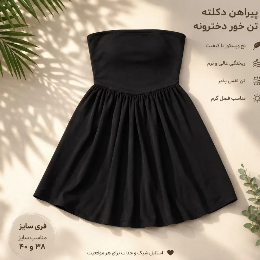 پیراهن دکلته اسمارا