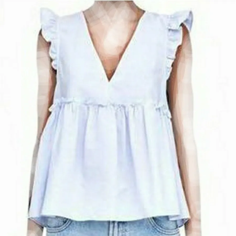 تاپ زارا ZARA
 آبی سایز s