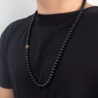 گردنبند مردانه اونیکس