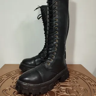 بوت هزاربند مشکی