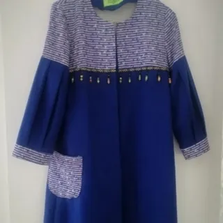 مانتو بلند زنانه کرپ
