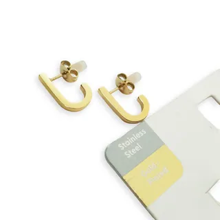 گوشواره استیل روکش طلا