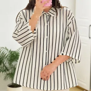شومیز زنانه خنک راه راه