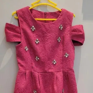 پیراهن ژاکارد دخترانه