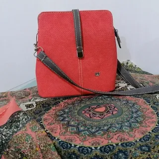 کیف چرم مرجانی
