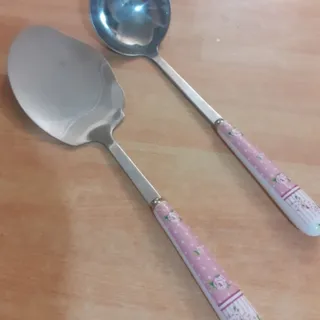 چنگال وکفگیروملاقه سرامیک