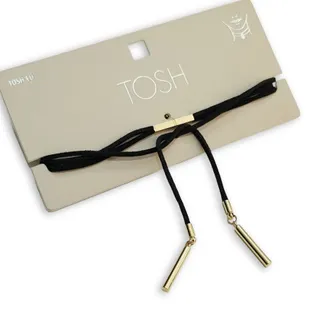 گلوبند مشکی طلایی Tosh