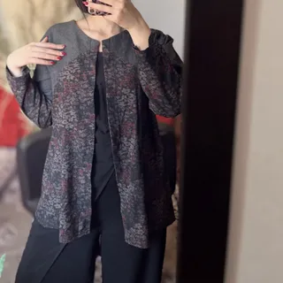 مانتو گل دار زیبا