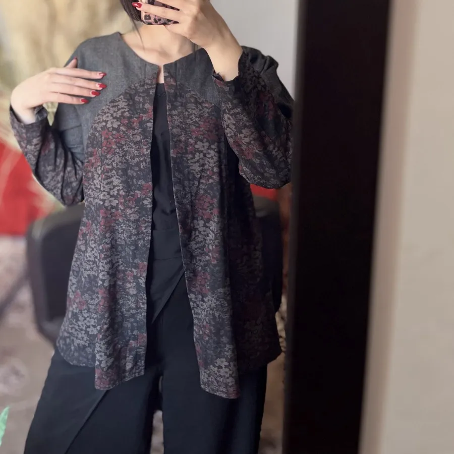 مانتو گل دار زیبا
