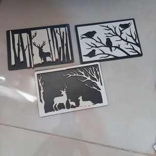 تابلو چوب مدرن
