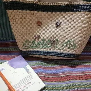 کیف حصیری زارا