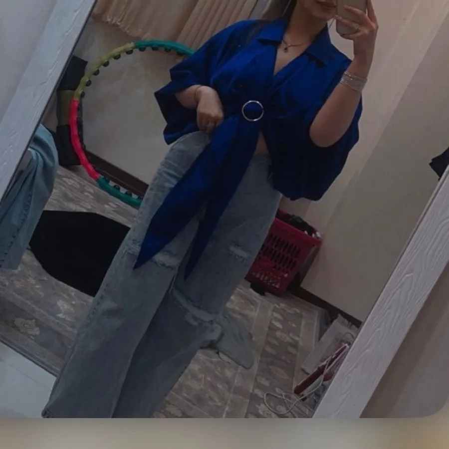 شومیز گره ای شیک