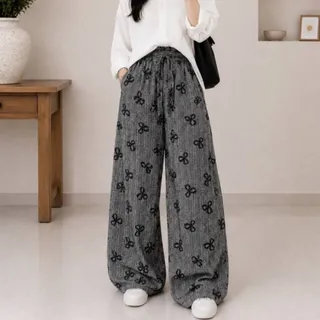 شلوار طرح دار