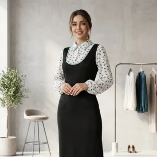 سارافون و بلوز حریر