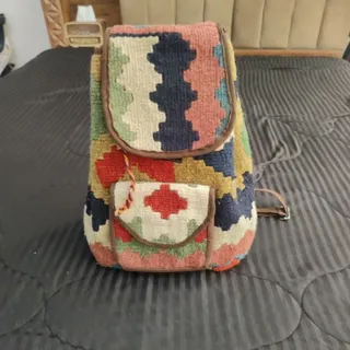 کیف کوله سنتی دستبافت