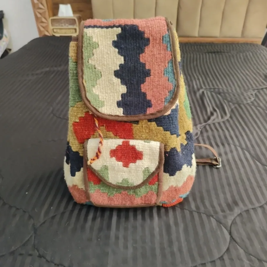 کیف کوله سنتی دستبافت