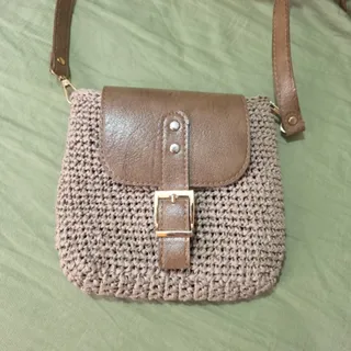 کیف مکرومه/ رافیا