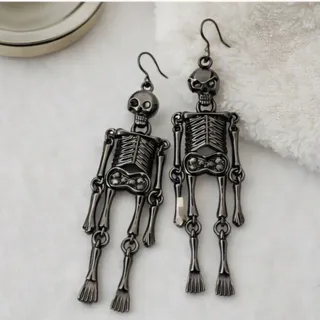 گوشواره فانتزی اسکلت