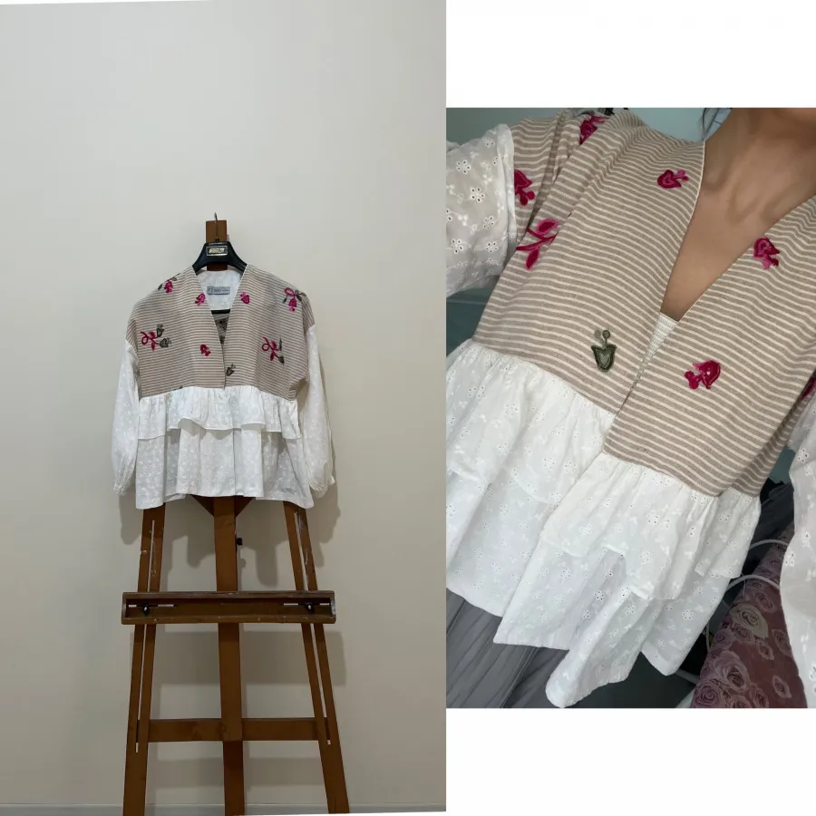 مانتو سوزن دوزی