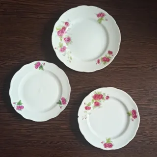 بشقاب  میوه خوری گلسرخی