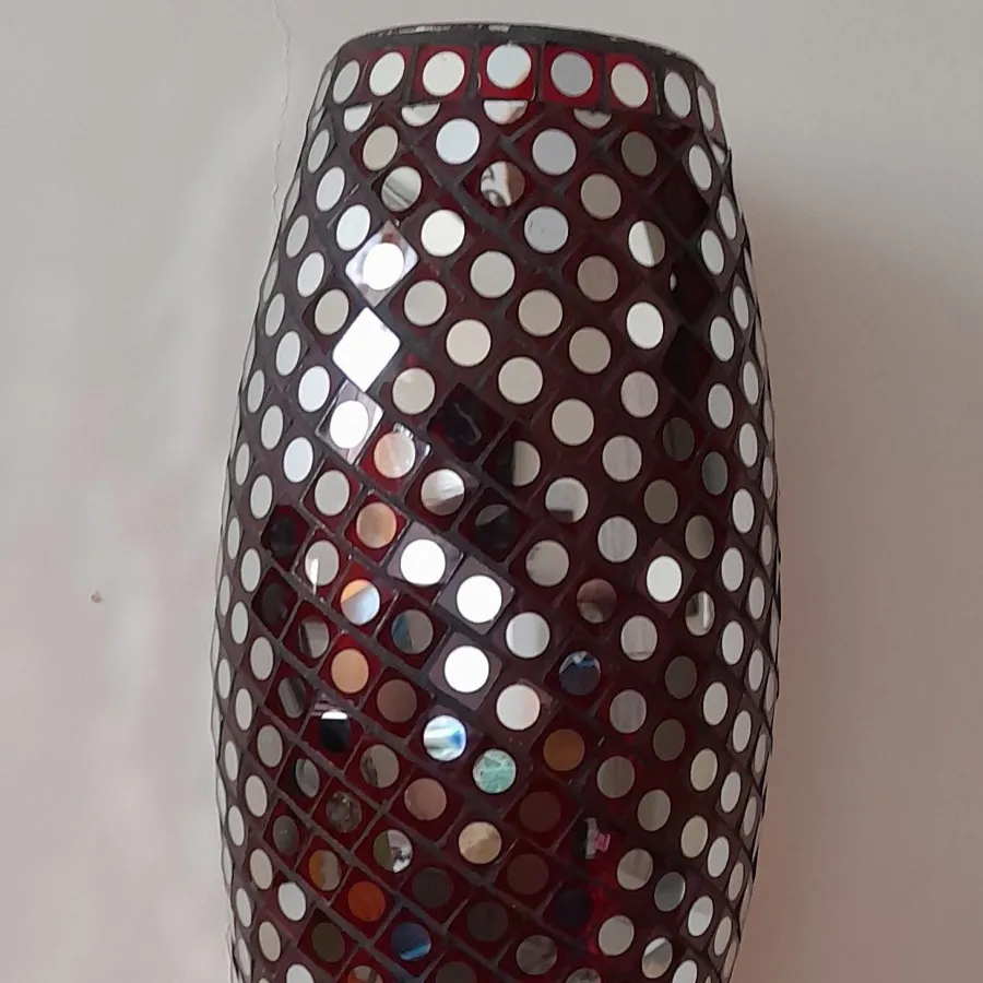 گلدان زینتی آینه کاری