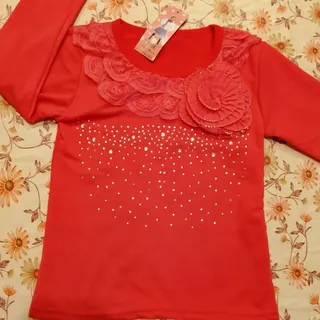 بلوز نخ پنبه بچه گانه
